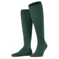 Falke Knee Socks ClimaWool (moisture-regulating, Merino wool) hunter green Men - 1 Pair