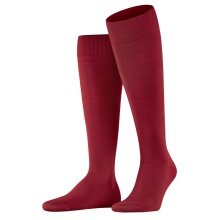 Falke Knee Socks ClimaWool (moisture-regulating, Merino wool) red Men - 1 Pair