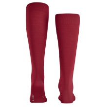 Falke Knee Socks ClimaWool (moisture-regulating, Merino wool) red Men - 1 Pair