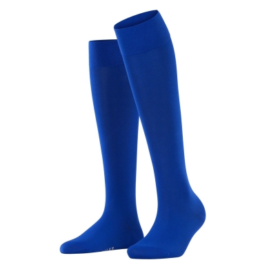 Falke Knee Socks Cotton Touch (sustainable cotton) royal blue Women - 1 Pair