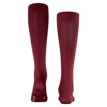 Falke Knee Socks Cotton Touch (sustainable cotton) burgundy Women - 1 Pair