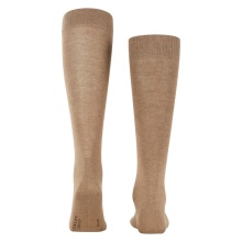 Falke Family Day Socks Knee-High Socks (highest wearing comfort, sustainable) light brown Men - 1 Pair