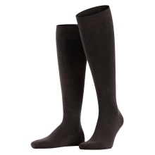 Falke Daily Sock Family Knee-High Socks (highest wearing comfort, sustainable) dark brown Men - 1 Pair