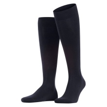 Falke Family Knee-High Socks (highest wearing comfort, sustainable) dark blue Men - 1 Pair