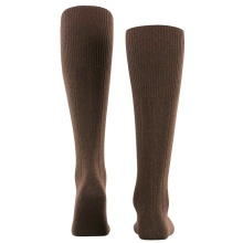 Falke Lhasa Rib Knee Socks 2024 (temperature-regulating merino wool) brown Men's - 1 pair