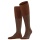 Falke Day Sock Oxford Stripe Knee Socks (Business Knee Sock, fine mesh pattern) brown men - 1 pair