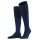 Falke Day Sock Oxford Stripe Knee Socks (Business Knee Sock, fine mesh pattern) space blue Men's - 1 Pair