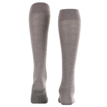 Falke Knee Socks Sensitive Berlin (comfortable wearing experience) light grey ladies - 1 pair