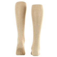 Falke Sensitive London Knee Socks (sustainable cotton) sand brown Ladies - 1 pair