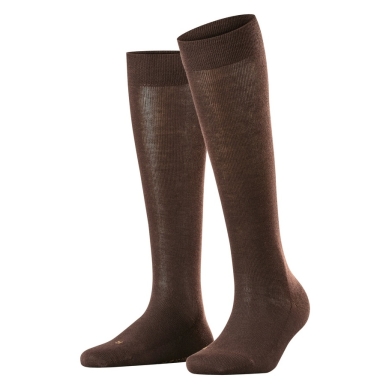 Falke Sensitive London Knee Socks (sustainable cotton) dark brown Ladies - 1 pair