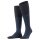 Falke Knee Socks Shadow (Business Socks, Cotton) Navy Men - 1 Pair