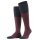 Falke Knee Socks Shadow (Business Sock, Cotton) dark navy/red Men - 1 Pair