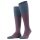 Falke Knee Socks Shadow (Business Sock, Cotton) Denim Blue Men - 1 Pair