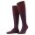 Falke Knee Socks Shadow (Business Sock, Cotton) Burgundy Men - 1 Pair