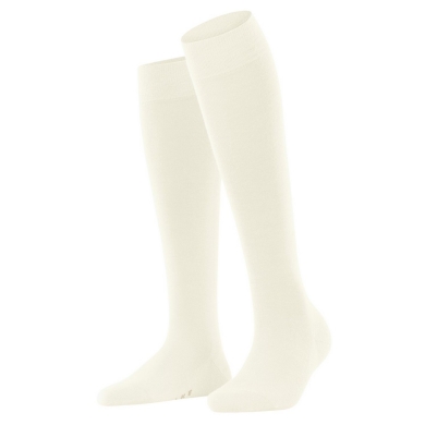 Falke Knee Socks Soft Merino (temperature-regulating merino wool) white Ladies - 1 pair