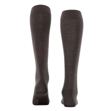 Falke Knee Socks Soft Merino (temperature-regulating merino wool) dark brown Ladies - 1 pair