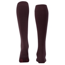 Falke Knee Socks Soft Merino (temperature-regulating merino wool) burgundy Ladies - 1 pair