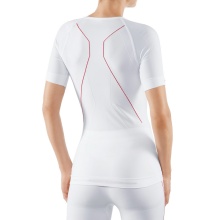 Falke Short Sleeve Shirt Warm (perfect moisture-temperature regulation) Underwear white/red Women