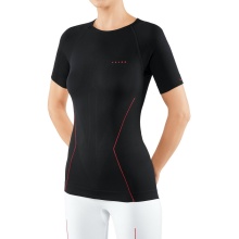 Falke Short Sleeve Warm Shirt (perfect Moisture-Temperature Regulation) Underwear black/orange Women