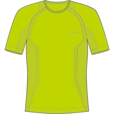 Falke Short Sleeve Warm Shirt (perfect moisture and temperature regulation) Underwear lime green Men