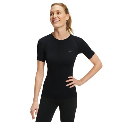 Falke Short Sleeve Warm Shirt (perfect Moisture-Temperature Regulation) Underwear black Women