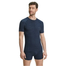 Falke Short Sleeve Shirt Wool-Tech Light (optimal fit) Underwear space blue Men