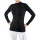 Falke Functional Underwear Long Sleeve Shirt Maximum Warm Half-Zip - black/orange Women