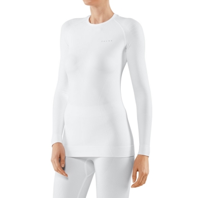 Falke Functional Underwear Long Sleeve Shirt Maximum Warm - white Women