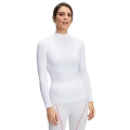 Falke Functional Underwear Long Sleeve Shirt Warm with Collar (perfect moisture and temperature regulation) white Women