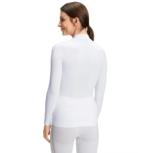 Falke Functional Underwear Long Sleeve Shirt Warm with Collar (perfect moisture and temperature regulation) white Women