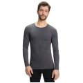 Falke Functional Underwear Long Sleeve Shirt Warm (warm material, perfect moisture) grey Men