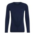 Falke Functional Underwear Long Sleeve Shirt Warm (warm material, perfect moisture) space blue Men