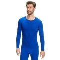 Falke Functional Underwear Long Sleeve Shirt Warm (warm material, perfect moisture) blue Men