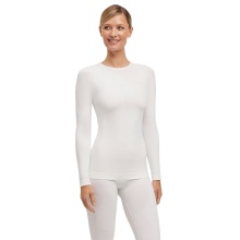 Falke Functional Underwear Long Sleeve Shirt Warm (perfect moisture and temperature regulation) white ladies