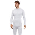 Falke Functional Underwear Long Sleeve Shirt Warm with Collar (Perfect Moisture and Temperature Regulation) White Men's