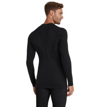 Falke Functional Underwear Long Sleeve Shirt Wool-Tech (excellent moisture management) black Men