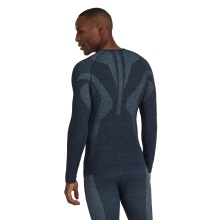 Falke Functional Underwear Long Sleeve Shirt Wool-Tech (excellent moisture management) space blue Men