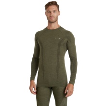 Falke Functional Underwear Long Sleeve Shirt Wool-Tech (excellent moisture management) olive green Men