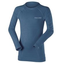 Falke Functional Underwear Long Sleeve Shirt Wool-Tech (maximum freedom of movement) blue Children