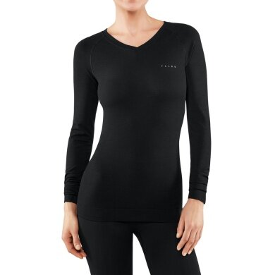 Falke Long Sleeve Wool Tech Light (perfect fit for maximum freedom of movement) Underwear black Women