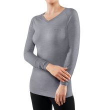 Falke Long Sleeve Wool Tech Light (perfect fit for maximum freedom of movement) Underwear grey Women