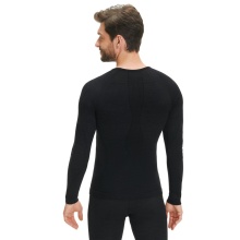 Falke Long Sleeve Wool Tech (Merino Wool) Underwear Black Men