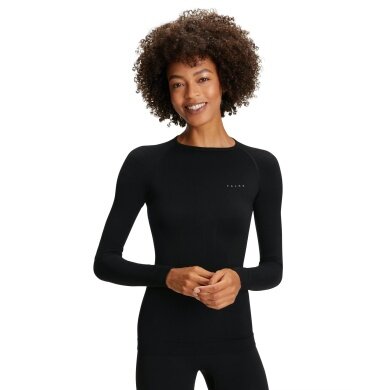 Falke Long Sleeve Warm Shirt (perfect moisture and temperature regulation) Underwear black Women