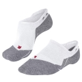 Falke Running Sock RU3 Comfort Invisible (maximum cushioning) white/grey ladies - 1 pair