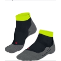 Falke Running Sock RU4 Endurance Short (medium cushioning) grey/black/green Men - 1 Pair