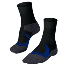 Falke Running Sock RU4 Cool (medium cushioning + cooling) black/gray/blue Men - 1 Pair