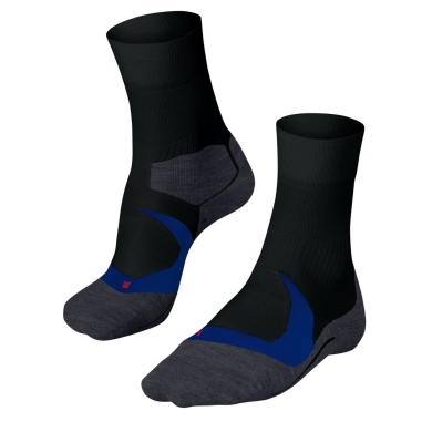 Falke Running Sock RU4 Cool (medium cushioning + cooling) black/gray/blue Men - 1 Pair