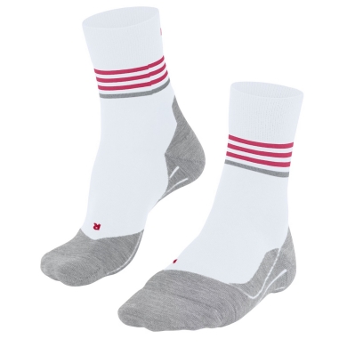 Falke Running Sock RU4 Endurance Reflect (medium cushioning) white/red Women - 1 Pair