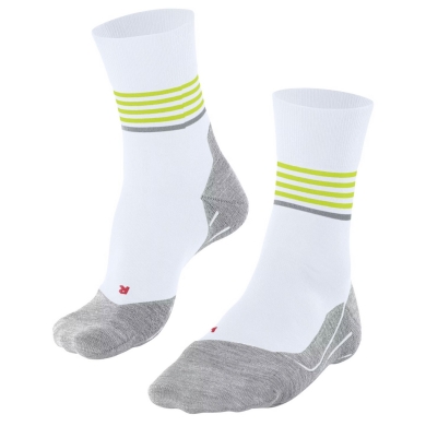 Falke Running Sock RU4 Endurance Reflect (medium cushioning) white/lime green Men - 1 Pair