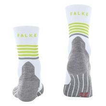 Falke Running Sock RU4 Endurance Reflect (medium cushioning) white/lime green Men - 1 Pair